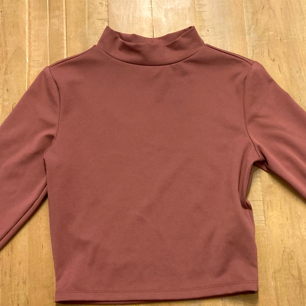 Mock turtleneck